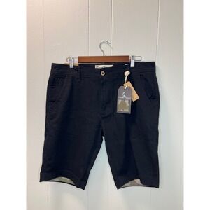 Tailor‎ Vintage Stretch Shorts Black Casual Comfort Size 36